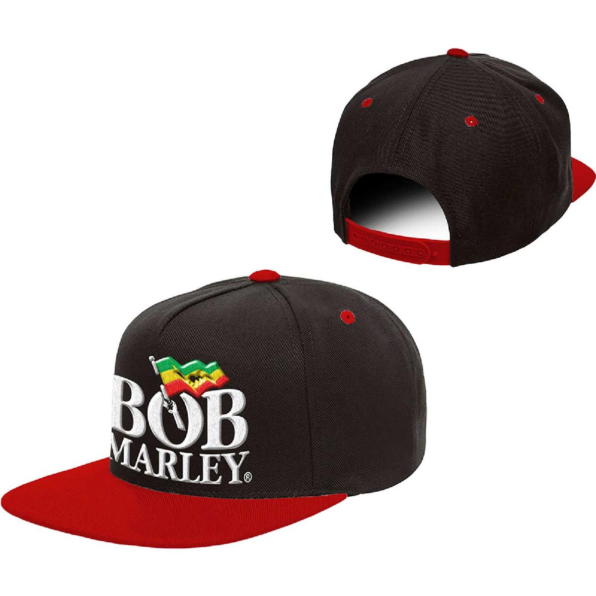 Image of Bob Marley Unisex Baseball Cap - Logo Rock Off